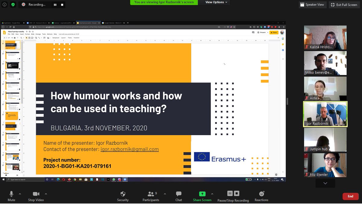 EUcenterGabrovo's tweet photo. Humour in the classroom #Erasmus 1st Kickoff meeting https://t.co/gNSC0oV4w3 https://t.co/mscHGKU3xU