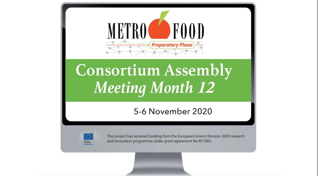 dasfoundationMD's tweet photo. 12 months of committed work brought all METROFOOD-PP partners in a Consortia Assembly to report and discuss on first-year achievements
#dasfoundation #metrofoodri #metrofoodpp #eric #food #nutrition #safety #consortiumassembly #amazingteam #PreparationPhase https://t.co/VYkaCAD3W2
