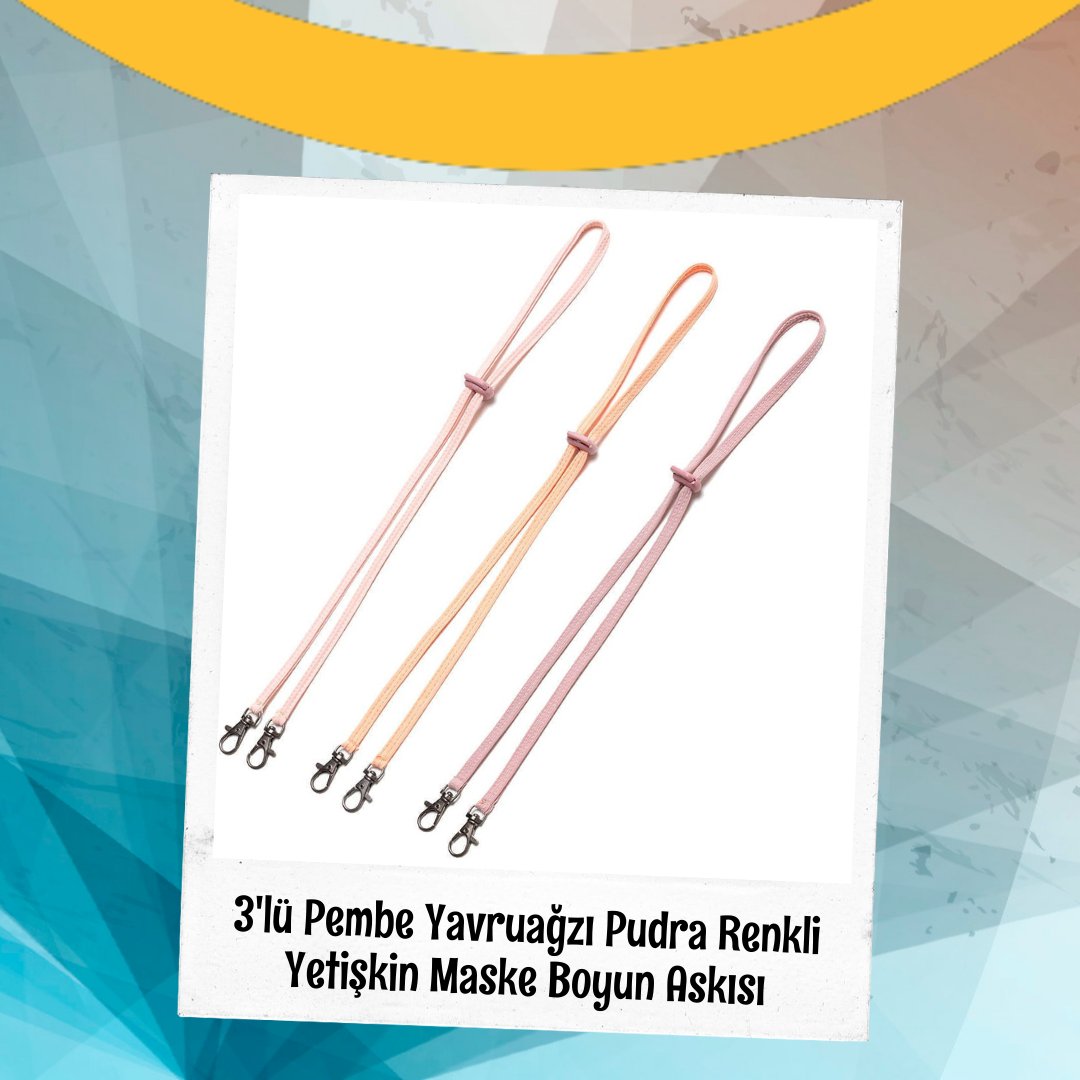mutlumaskecom's tweet photo. Rengarenk Maske Boyun Askısı Modelleri https://t.co/LUZnkupk1j'da seni bekliyor :) https://t.co/FOtehrfyOb