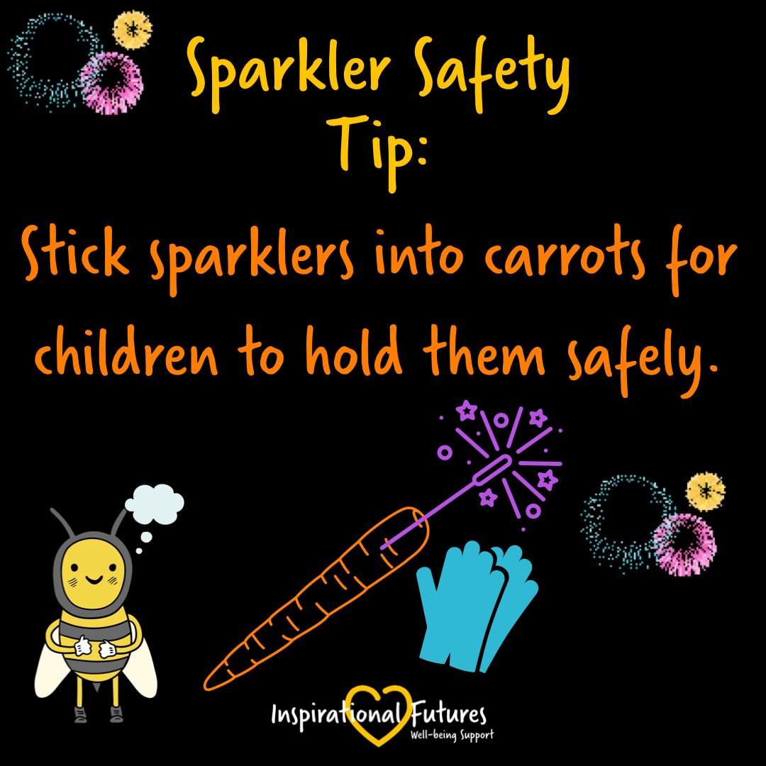 🎇 We hope everyone finds a way to enjoy bonfire night this evening during the fire break in Wales. 🎆

💛 Here is a little tip to keep little hands safe! 💛