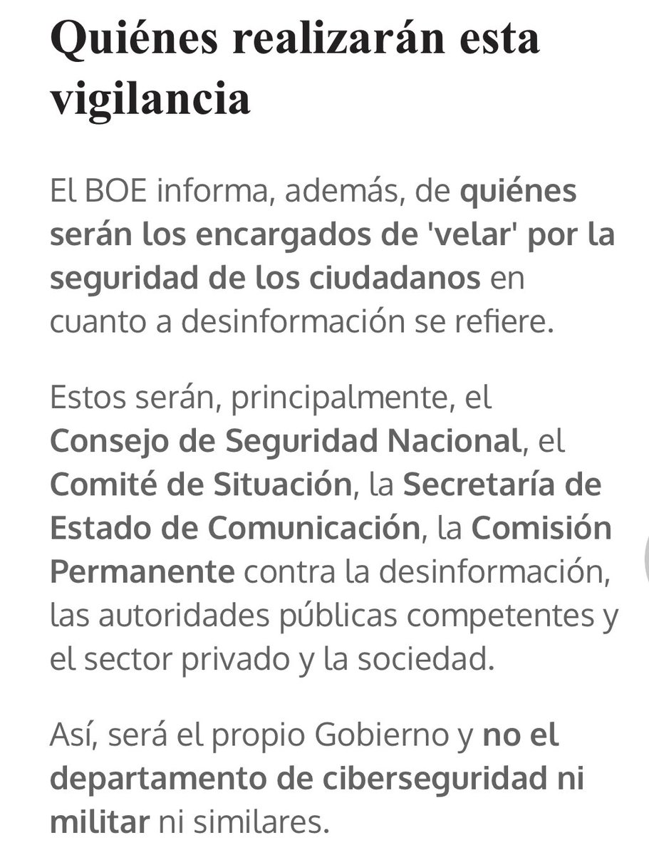yagoalons's tweet photo. Alucinad: un Gobierno que no ha hecho otra cosa que mentir desde que llegó a la Moncloa va a ser quien se encargue de decidir qué información es veraz y cuál no. https://t.co/uVIb9j3oSx
