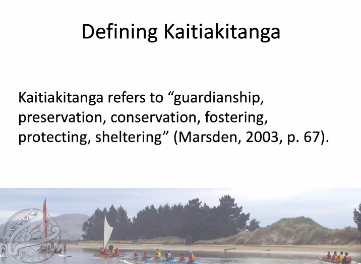 mauka2ma's tweet photo. Today's #NREMseminar with @annmaorijackson Examining definitions are important in understanding the depth of our words. Understanding the "working definition" of Kaitiakitanga ultimately gives context and shapes connection to natural resources #indigenousscience #kaitiakitanga https://t.co/F9a4bMdxeb