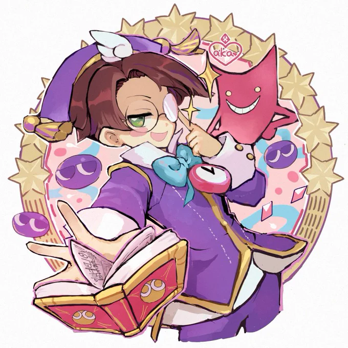 ぷよぷよ クルーク描いた!好き? 