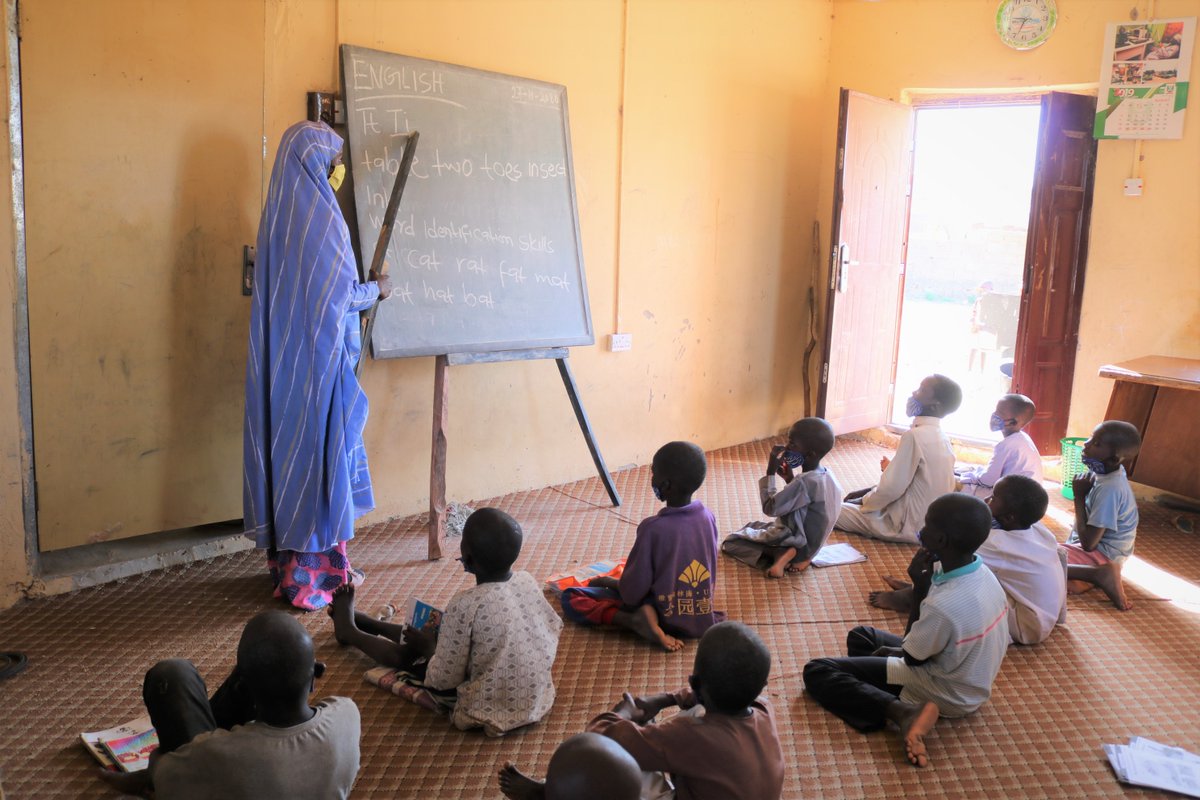 USAIDNEIPlus's tweet photo. Learning resumes at USAID NEI Plus Non-formal learning centers. #LetsRead #Mukaranta https://t.co/0zlDaetogT