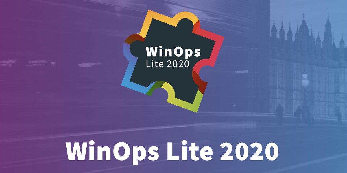 Today! 🎉🙌

There is still time to sign up for our first ever virtual #WinOpsLite at 1pm today. Don't miss out on talks from @Brntbeer, <a href="/TheNJDevOpsGuy/">Michael Levan👨🏻‍💻☕️</a>, <a href="/petemounce/">Pete</a> @TheOpsMgr and <a href="/TheAprilEdwards/">TheAprilEdwards</a>

🎟️ bit.ly/37KWX9z