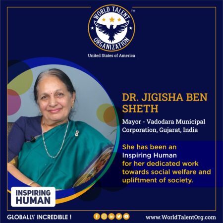 WorldTalentOrg's tweet image. Inspiring Human - Dr. Jigeesha Jatinbhai Sheth

For women working shoulder to shoulder with men, Dr. Jigeesha Sheth sets the perfect example of women...

Read more at zcu.io/TYhK 

#InspiringHuman #wto #mayor #vadodara #socialwelfare #worldtalentorg #drjigeeshasheth