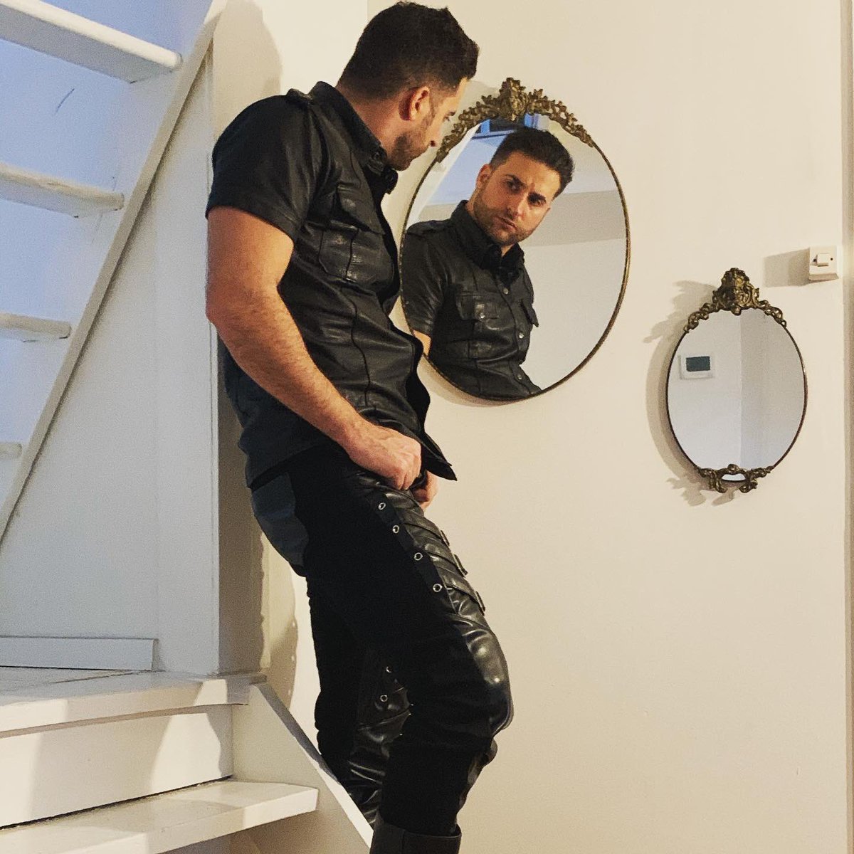 MASTERCRISTIANN's tweet photo. FOR PICS AND CLIP 
https://t.co/PrWGeiQHln 
And all videos bdsm session https://t.co/z0VDXF25tQ

#masterdominant #master #bdsm #bdsmgay #leather #leatherman #alleather #totalleather #pantsleather #leatherpants #leatherboots #leatherjacket #topmaster #slavegay https://t.co/El4jHccR27