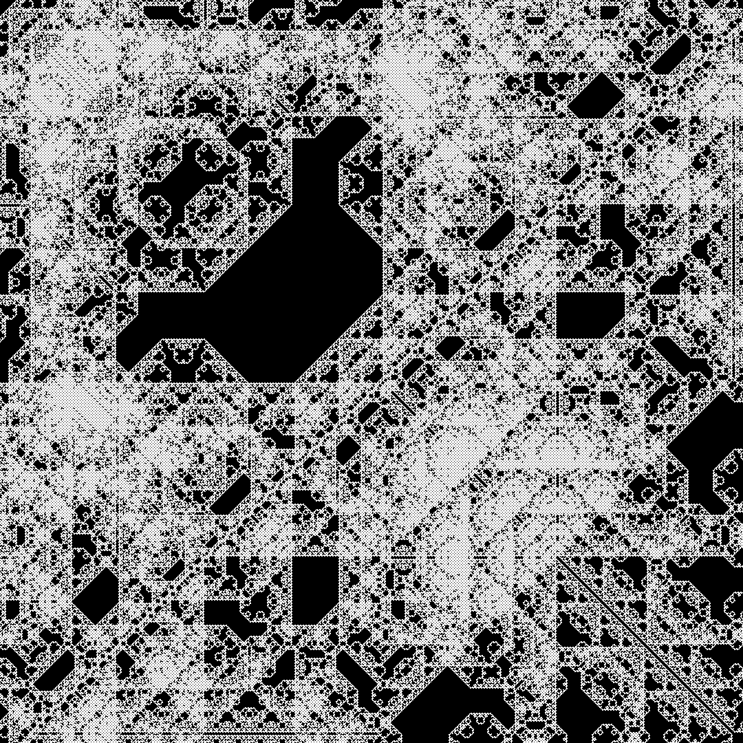olya_vgd's tweet image. Pixel fractal pattern fragments.
#pixelart #pixelpattern #pixel #art #pattern #patterns #blackandwhite #monochrome #1bit #fractal #fractalart
