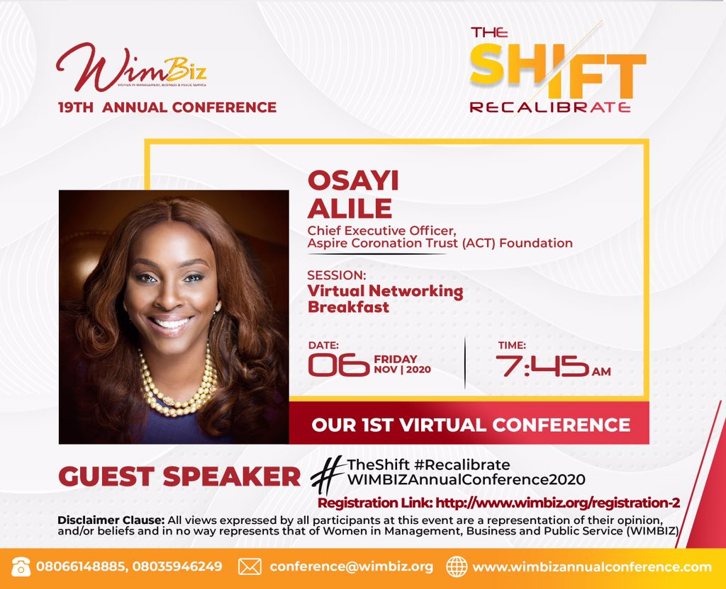 Wimbiz's tweet photo. The Virtual Networking Breakfast is an important highlight of the WIMBIZ Annual Conference. This session offers you an opportunity to meet professionals across various sectors. https://t.co/zbKyjb7fAE