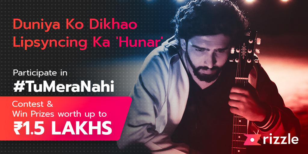 rizzleindia's tweet photo. Express heartache with only your face with this #TuMeraNahi #lipsync #contest on Rizzle! Win prizes worth Rs 1.5L, One+ Nord, and a chance to collab with the man of the hour @AmaalMallik 
https://t.co/UKv9w6LugQ
 #TuMeraNahisong #TuMeraNahivideo #AmaalMallik #TuMeraNahiContest https://t.co/REPNMnu83O