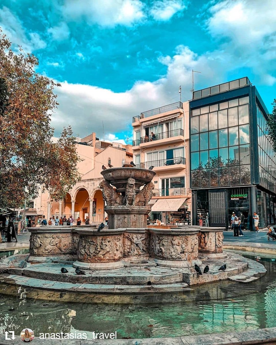 AboutHeraklion's tweet photo. Kalimera with #reflections by
@anastasias_travel
โข โข โข โข โข โข
Lions Square
The fountain of Morozini at the lion square in Heraklion ๐ฆโฒ #crete #heraklion #greece #fountain #lions #statues #monuments #discovergreece #discovercrete
Join & Tag us https://t.co/1XFDY5mRDP https://t.co/9Q9BycCxfe