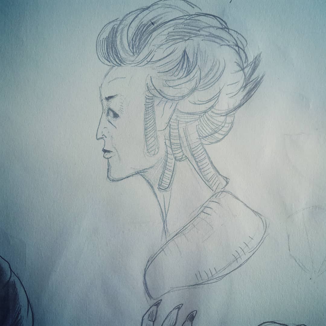 chentsanchez's tweet photo. The iron lady.
sketchbook #carnetdecroquis #drawing #pencil #ellenhutterorlock #vampire #lubbershire #club98 #sketch #monster https://t.co/xos4AhaNi6