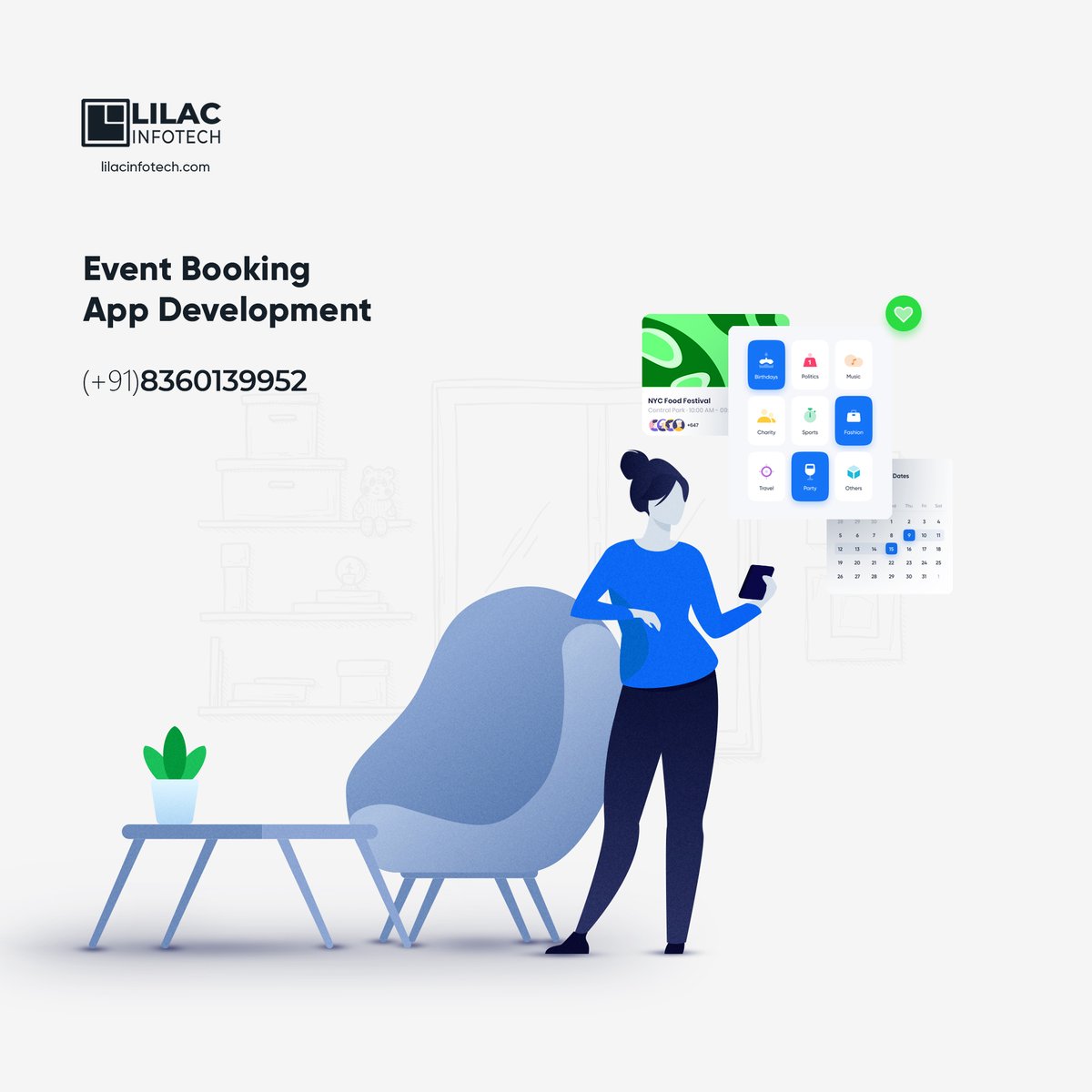 LilacInfotech's tweet image. Event Booking App Development
From increasing comfort to managing the whole process, an event booking app can assist you to get complete control over your event booking business. Get a free consultation with us 📞 +91 83601 39952
#EventBookingApp #EventApp #MobileApp