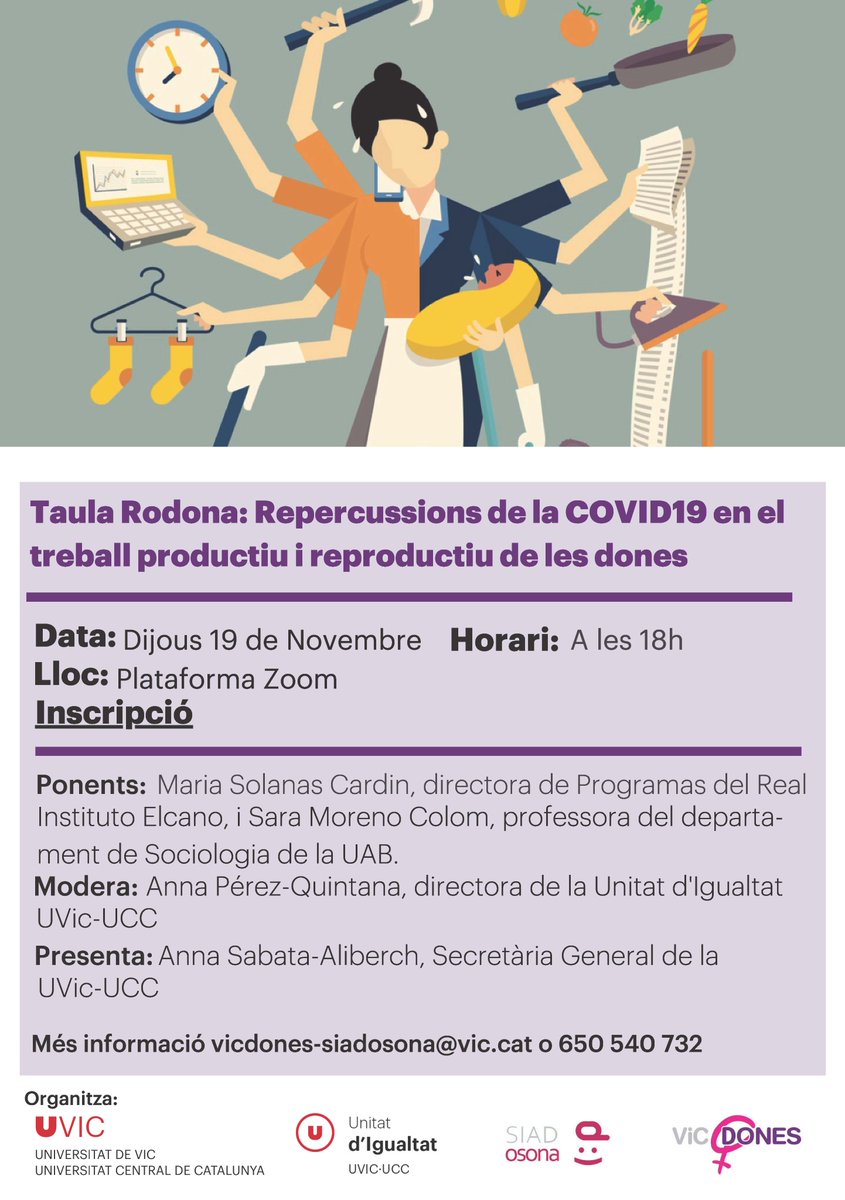 Unitat d'Igualtat i Diversitat UVic-UCC tweet media