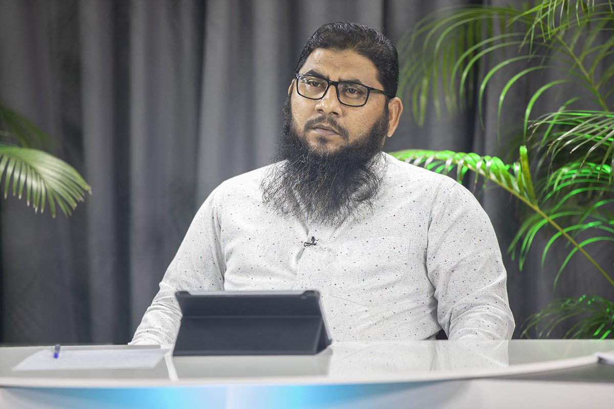 MVIaffairs's tweet photo. މިނިސްޓްރީ އޮފް އިސްލާމިކް އެފެއާޒްގެ ފަރާތުން ދީނީ ހޭލުންތެރިކަން އިތުރުކުރުމަށް ލައިވްކޮށް ގެނެސްދޭ "ހަނދުމަ" ޕްރޮގްރާމްގެ ތެރެއިންކުދިންގެ "ޢުމުރާއި ގުޅޭގޮތުން ދީން އުނގަންނައި ދިނުމުގެ މުހިންމުކަން"
05 ނޮވެމްބަރ 2020
#Handhuma #MVIaffair https://t.co/bYoh6FhgT5