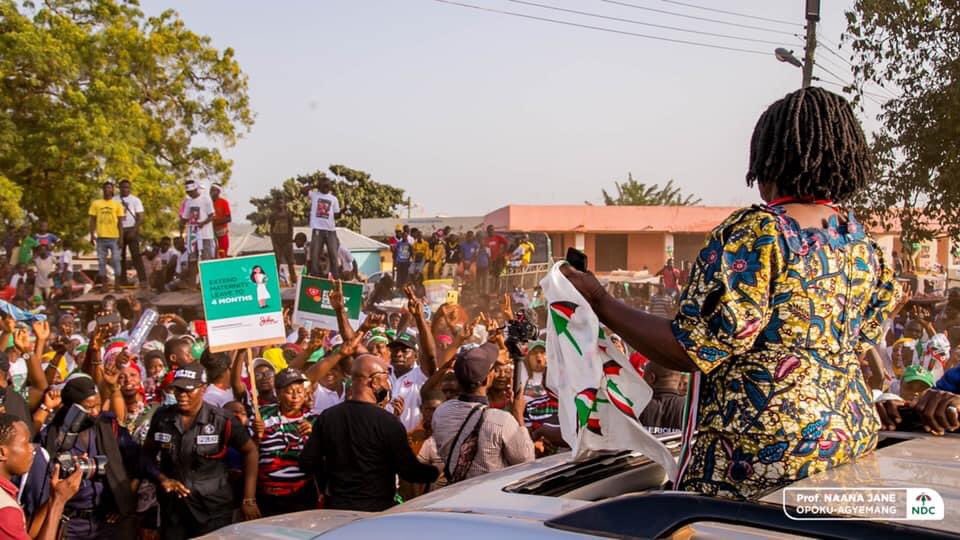 NJOAgyemang's tweet photo. Some scenes from my two-day campaign tour of the Savannah Region. 
I assured the chiefs and people of Sawla, Tuna, Kalba, Bole and Bamboi that the next NDC government will be a government for all, not just a select few. 

#JMandJane2020
#JohnAndJane2020
#EverybodyMatters https://t.co/JohzuhoWkF
