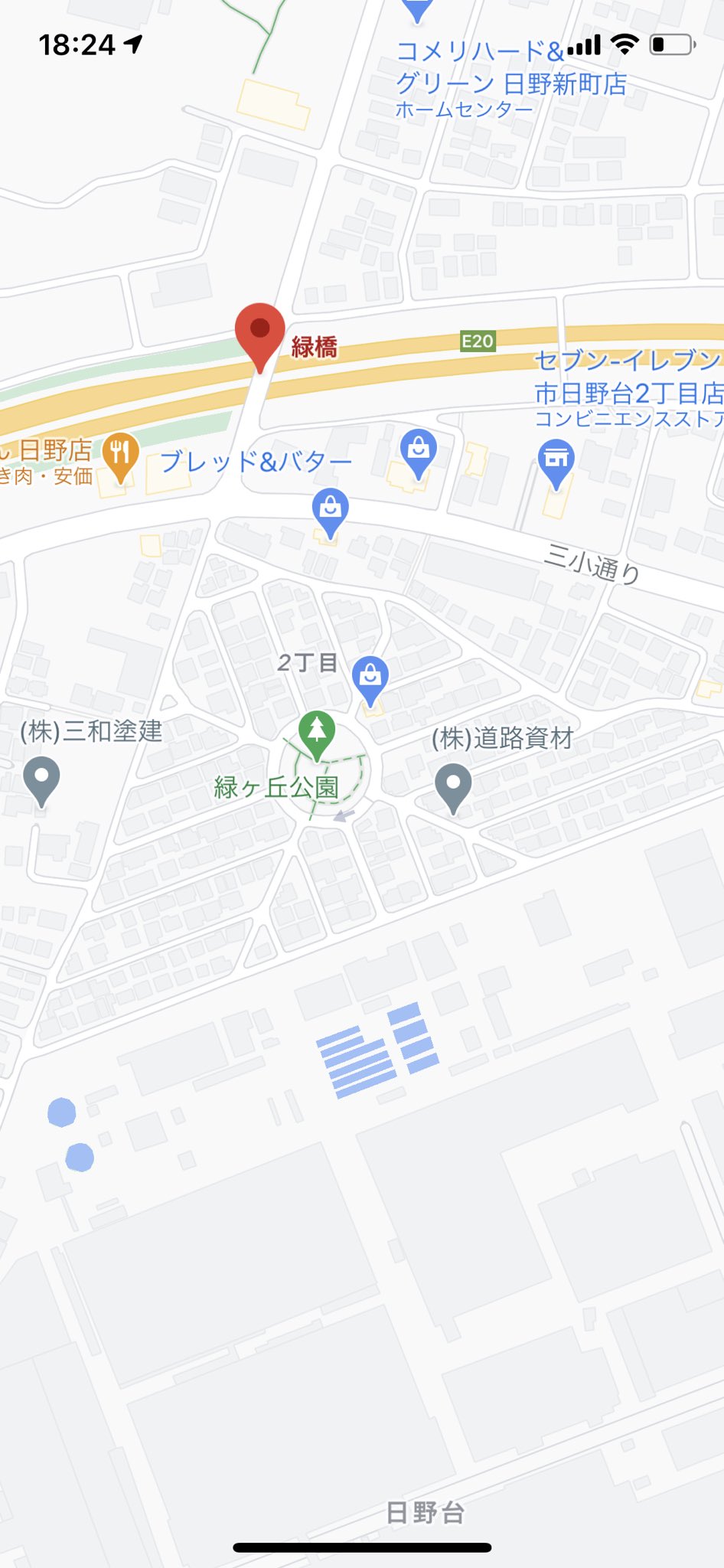 旅大仏 手抜き工事の日野市緑橋がどこか調べてたら そんなことより丸と三角のこっちが気になる