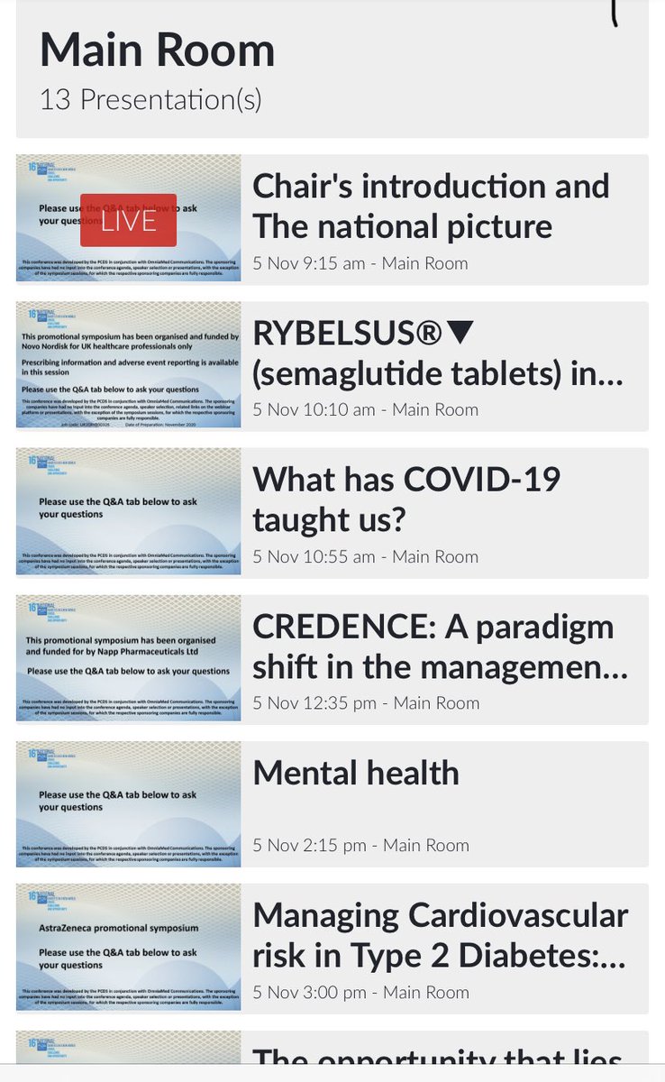 MaisunMansur's tweet photo. The 16th National PCDS Annual conference #PCDS2020 just started. Looking forward a day on diabetes education with a special focus on COVID related issues. https://t.co/wWBPsKbRoN