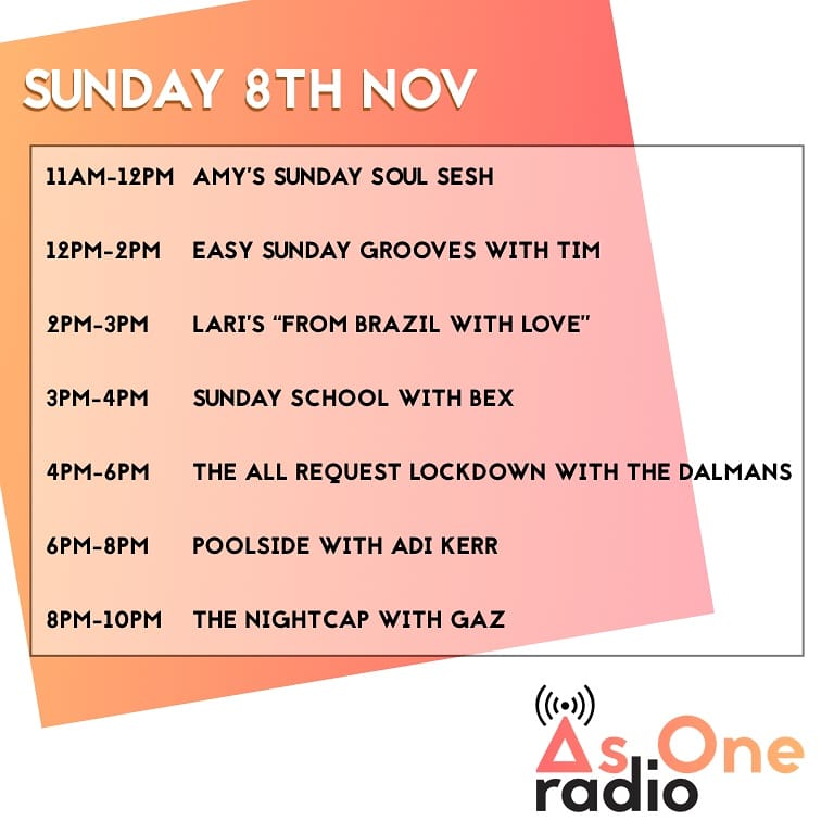 HI EVERYONE, WE'RE BAAAAACK!
Thrilled to announce our weekend schedule! Lots of old favourites and a few new shows for good measure. See you tomorrow at 6pm on the airwaves 🎙️