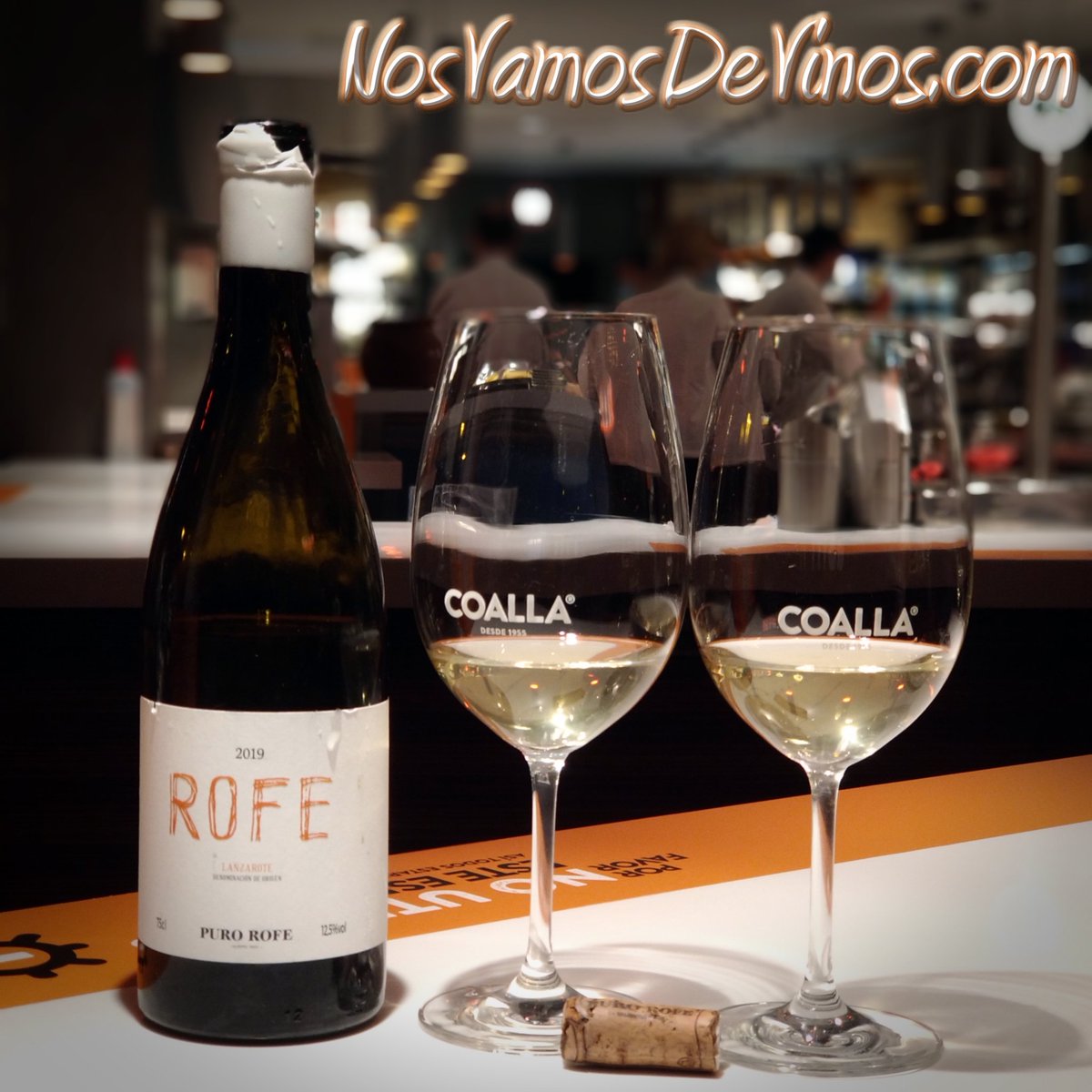 Puro Rofe Blanco 2019. Para saber más de este estupendo vino canario pincha el enlace.
🇬🇧
Puro Rofe Blanco 2019. If you want more information about this great white wine click the link. nosvamosdevinos.com/puro-rofe-blan…