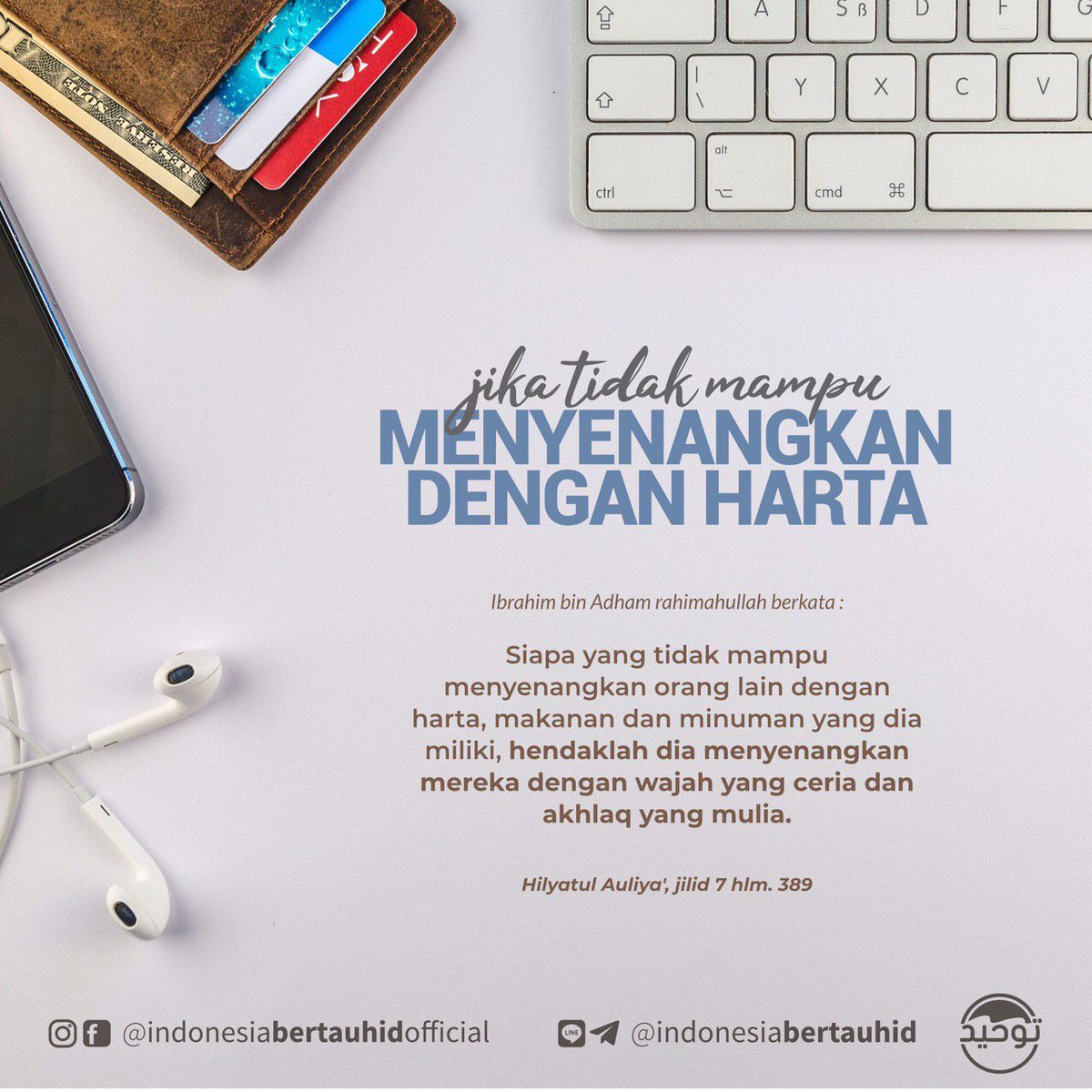 indonesiatauhid's tweet photo. Menyenangkan orang lain ... https://t.co/i9scsv7s4L
