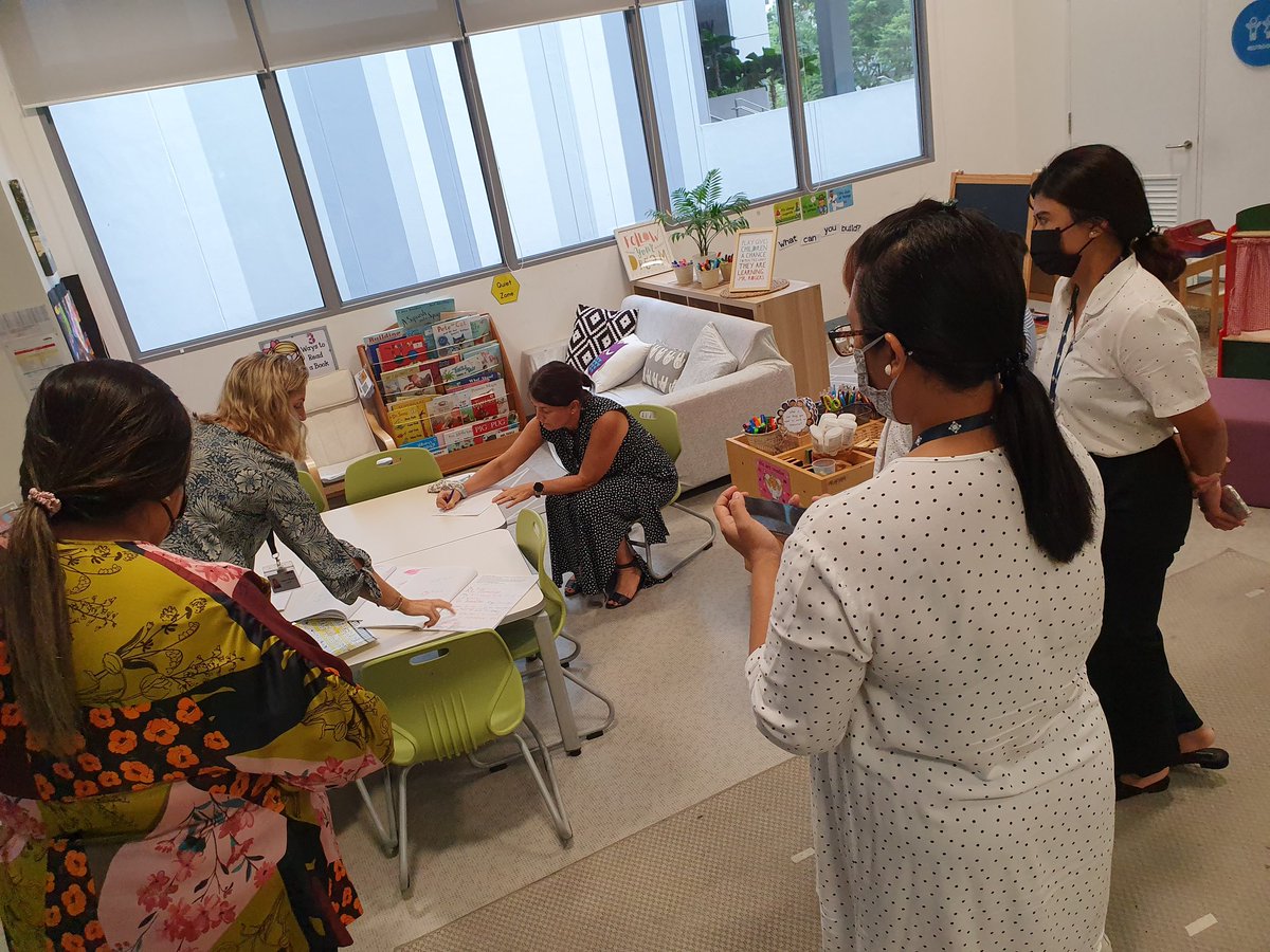 We were involved in a great PD session today highlighting differentiation. We found that we all differentiated well in our own classes, but learnt so many other cool ways from the other educators. #differentiation #EYPYGEMS #everychildcanlearn #justnotinthesameway @GEMS_Singapore