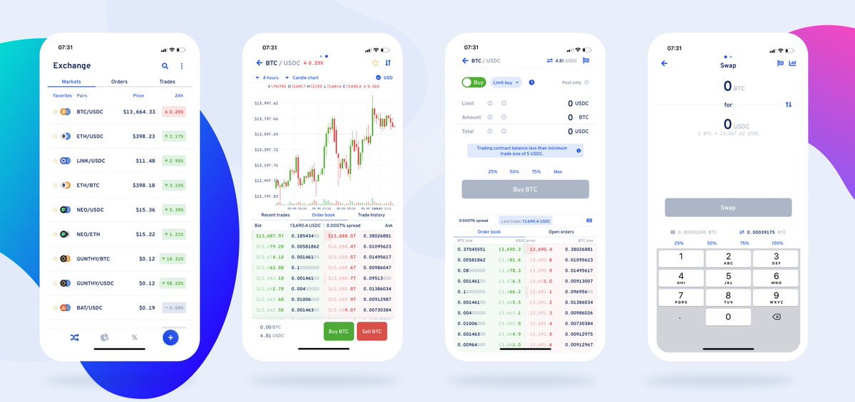 nashsocial's tweet photo. We've optimized our trading interface for mobile! See how easy it is to check the market and place a trade – wherever you are. Get it here: https://t.co/QjdgtCoBpu #Nash #TrustYourselves #blockchain #DeFi $BTC $ETH https://t.co/ocxXp502eo