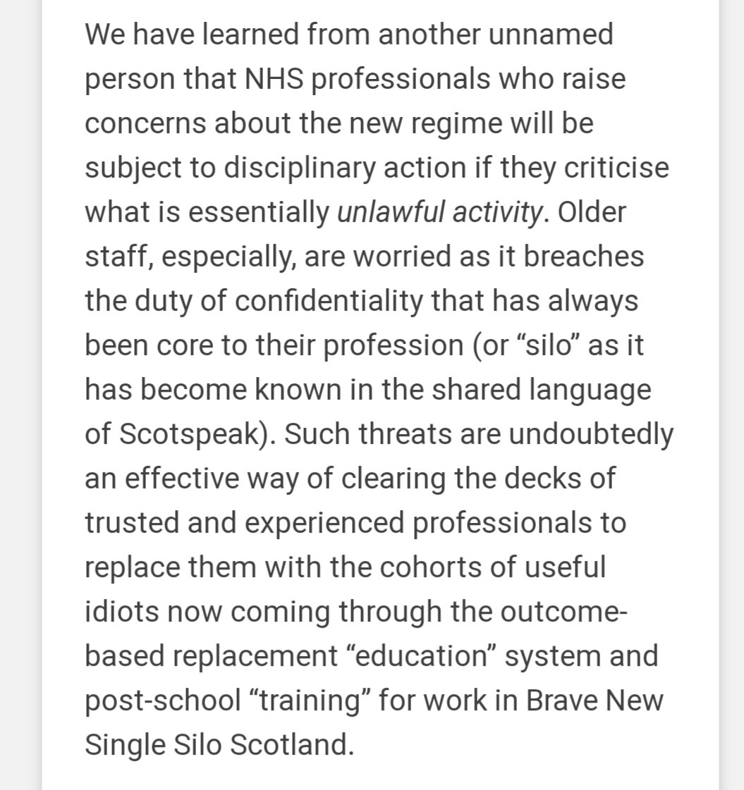 Leahurst66's tweet photo. Another one from the vaults: Brave New Single Silo Scotland
#girfec #datatheft #socialsorting #impactinvestment #makingpovertyprofitable
https://t.co/3wqPYUrrHp https://t.co/VcTQoBpqKW