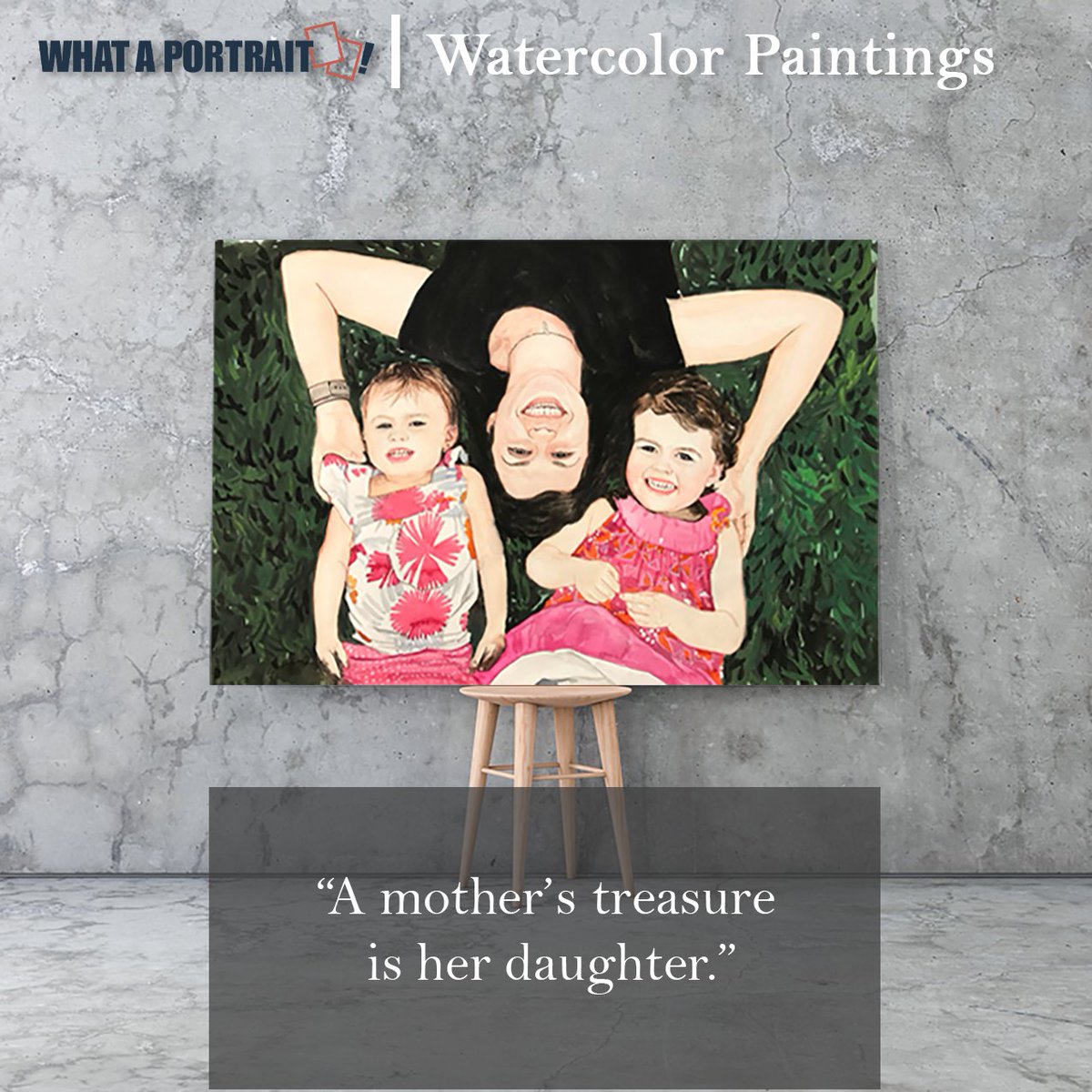 Better painted than said. Get an exclusive watercolor painting today only on What A Portrait.
whataportrait.com

#Watercolourpainting #PortraitPainting #PhotoToPainting #Whataportrait