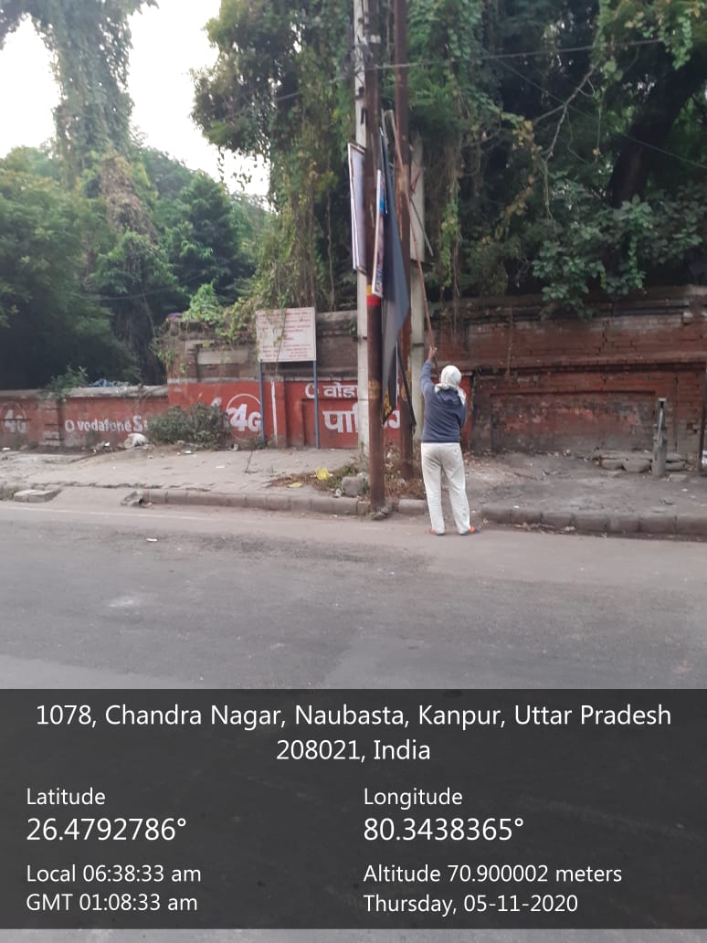 nagarnigamknp's tweet photo. #ULB_Code_801005
#स्वच्छ_सर्वेक्षण_2021
नगर आयुक्त महोदय के आदेश के अनुपालन में आज "अवैध विज्ञापन हटाओ अभियान "चलाया गया । अभियान के अन्तर्गत 486 कयासक, 27 कटआफ बोड॔, 117 क्रासरोड बैनर हटाये गये । @nagarvikasup @ulb_up @UPGovt @mayorkanpur @CMOfficeUP @SwachhManch https://t.co/Ss16LTM2OK