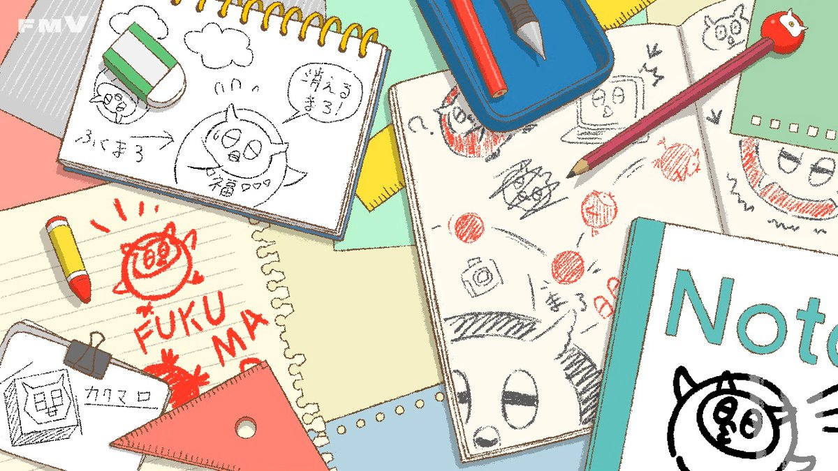 ふくまろ 公式 たくさん使ってほしいまろ ふくまろ Fukumaro オンライン 壁紙