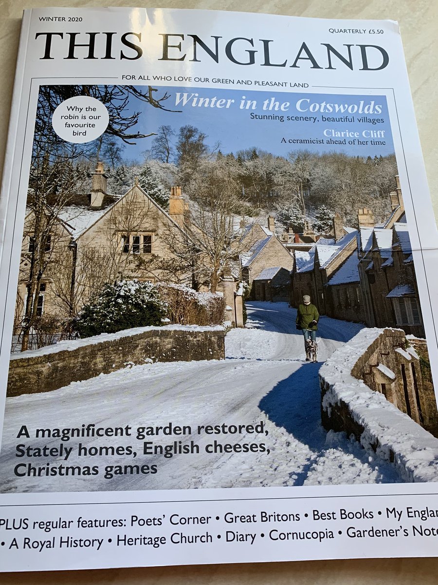 Stewart90P's tweet photo. Lovely distraction today from lockdown 2.0 to see my feature on the Cotswolds (my home region) published in the winter issue of This England magazine https://t.co/gtRAhxRuRs  @TravWriters  @cotswolds @CotswoldsInfo @CDCTourism https://t.co/EfgjwVEwgA