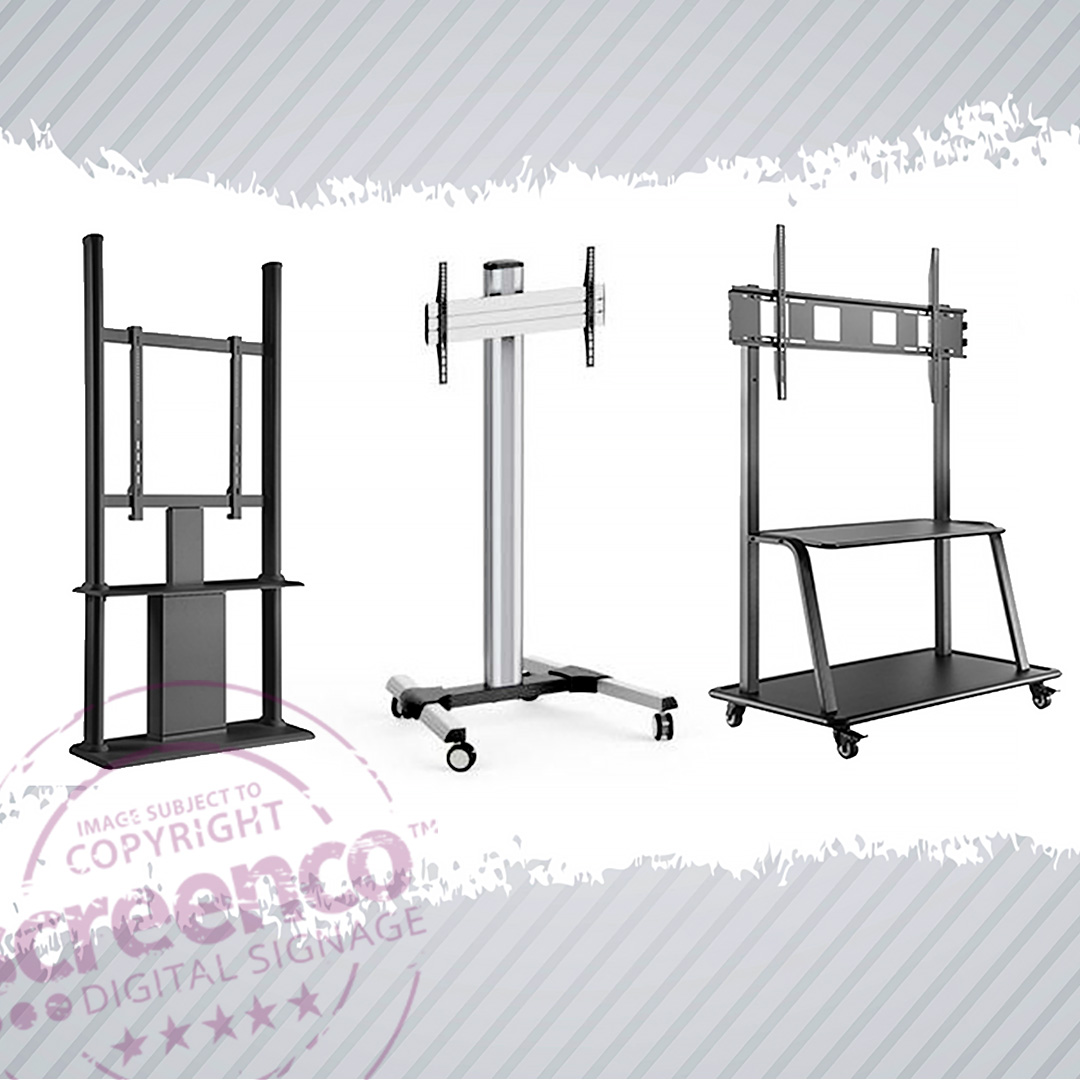 We also stock a wide range of  #LCD #screen #mounts, #digitalscreen mounting brackets and #trolleys for interactive screens. Digital screens &amp; digital signage solutions are our passion, so if you have any questions please don’t hesitate to contact us.#Digitalsignge