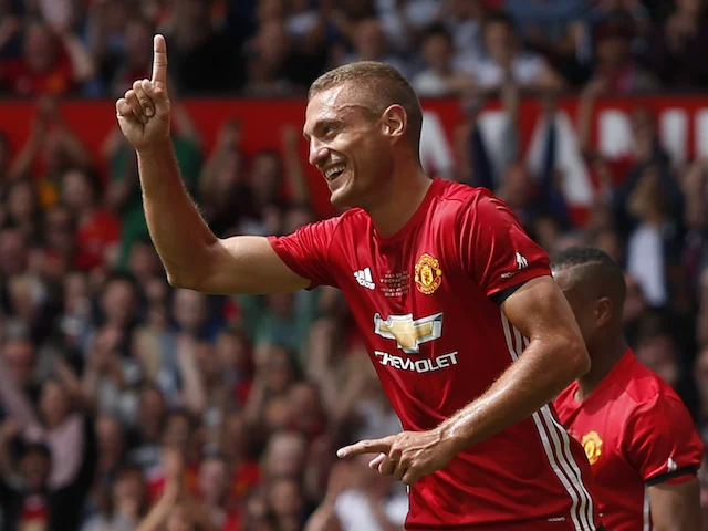 Nemanja Vidić was voted the best defender in the history of the Premier League after Sky Sports carried out a poll with over 200,000 voters.