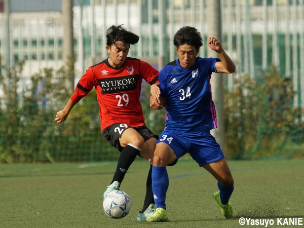 gekisaka's tweet photo. 【写真特集】[関西2部A]追手門学院大が梅崎2発含む4得点で今季初勝利! 龍谷大は相馬が一矢報いる(21枚) https://t.co/4AqyD3FIcA #gekisaka https://t.co/u2kq6OMRH3