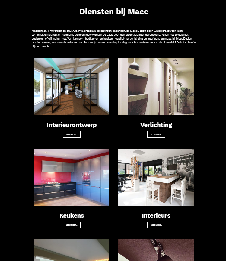 MaccDesign's tweet photo. Nieuwe diensten pagina staat eindelijk online :)
https://t.co/Qfw4Za8yM5 https://t.co/jUFxeYBWEC