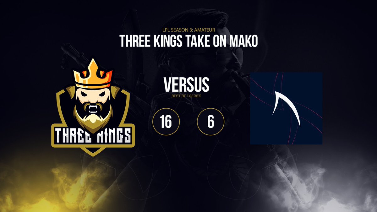 ThreeKingsOCE's tweet photo. [#TKECSGO]

With our Victory over @MakoESC it confirms our spot in the Finals of the @LPL_CS Amateur Division!

GGs and Well Played! 

#KingTakeOver https://t.co/yFIFmwekSg