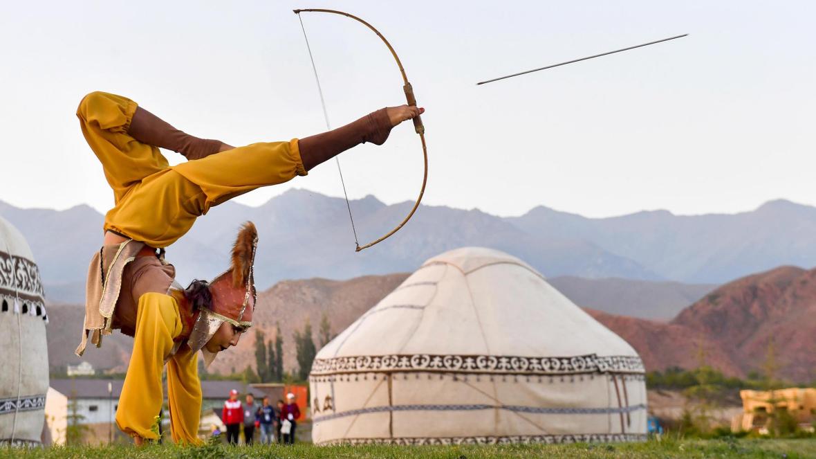 Women archers competing at the World Nomad Games in Kyrgyzstan.According to Adrienne Mayor, historian at Stanford, author of "The Amazons: Lives and Legends of Warrior Women across the Ancient World," "it’s a luxury of settled people that they can oppress women.” #SexNotGender