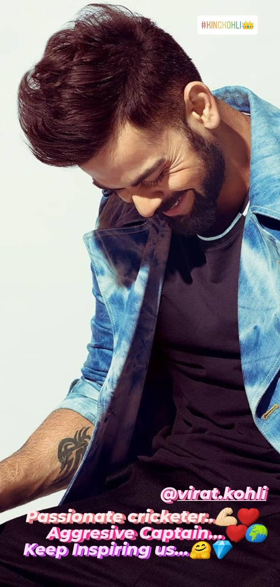 AmeyaPandit's tweet photo. One of the Greatest Cricketer India has ever produced..💎
He seems to have records for dinner😜
Happiest Birthday to a..
Chase Master..❤️
Run Machine..🏏
&amp; King of Cricket ..🌍❤️
Keep Inspiring us and keep shining as you always do.💪🏻
#KingKohli @imVkohli #HappyBirthdayViratKohli https://t.co/tA0EPGHUZV