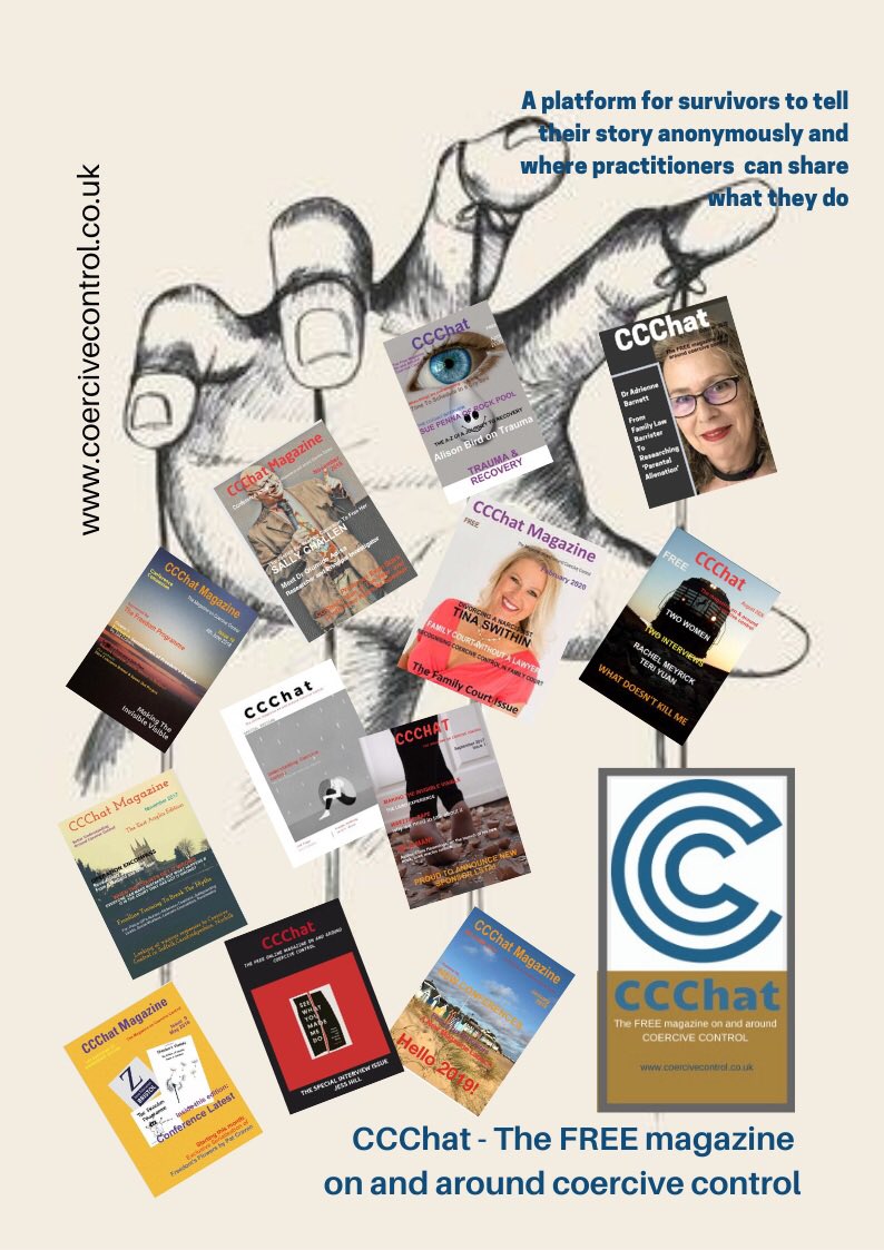 CCChatMagazine's tweet photo. Working on the next 3 issues of #CCChatMagazine and it’s all fascinating stuff. 
Hoping to drop next issue next week. 

#coercivecontrol 
#DomesticAbuse https://t.co/xkO4as2BBb