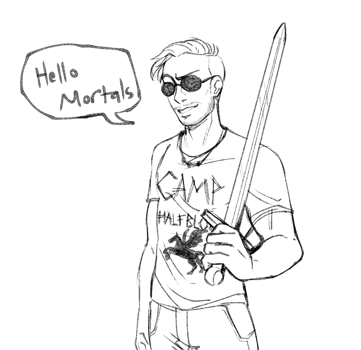 LozeyJones's tweet image. I have been meaning to do this (but forgot). This is a combination of me just wanting to draw Terrance at Camp Half Blood and also I just finished reading Blood of Olympus so, you know, fanart
@Dominic__Noble @Terrence__Boot