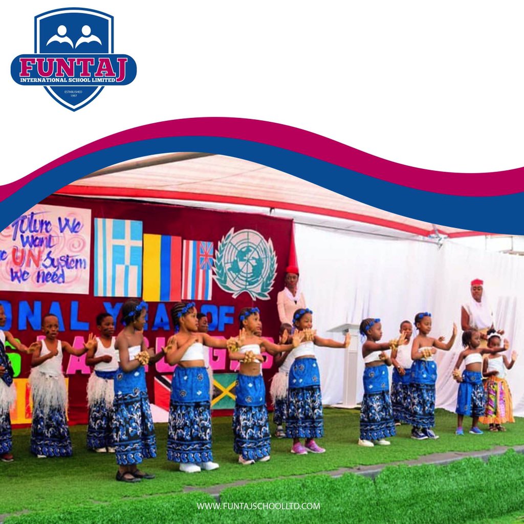 FuntajSchoolAbj's tweet photo. Throwback to our 2019 United nations day celebration. 

#Abujaschools #Primaryschool #Secondaryschool #Privateschool #Education #Privateducation #F.I.S #Funtaj  #Gudu #Asokoro #hopeforthefuture #tomorrowsleaders #greaterheights https://t.co/gzGOW9pAjD