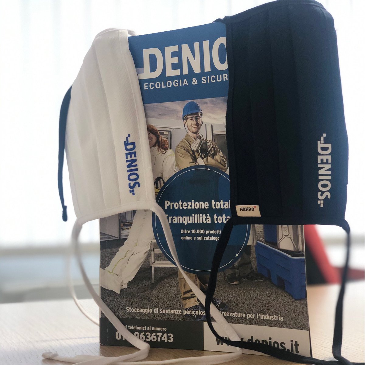 DENIOS_Italia's tweet photo. #Denios salvaguarda tutti i suoi dipendenti con un tocco di stile. Nel #cuore delle difficoltà risiedono le #opportunità💪🏻 #staysafe #connect https://t.co/Ic24EVaJ3i