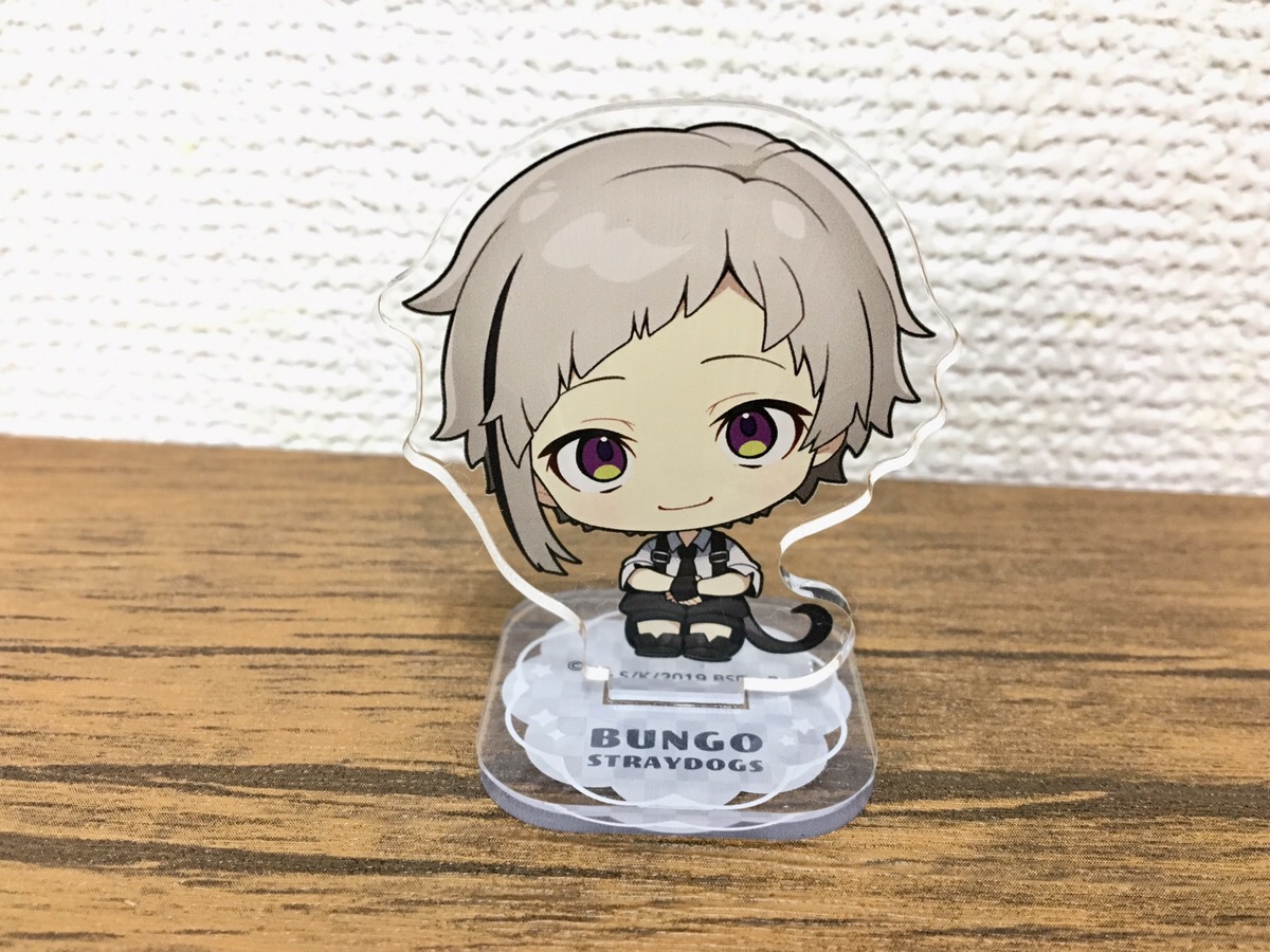 ココラボ Cocollabo 商品紹介 文豪ストレイドッグス よいこちゃんシリーズ トレーディングアクリルフィギュアのサンプル写真をご紹介します じっと座った姿がとても可愛いですね こちらはagfあおぞらマルシェ Cocollaboブース No 5 で先行