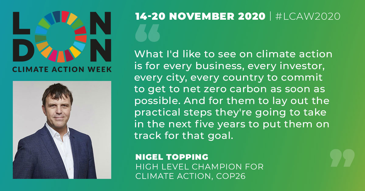 London Climate Action Week tweet media