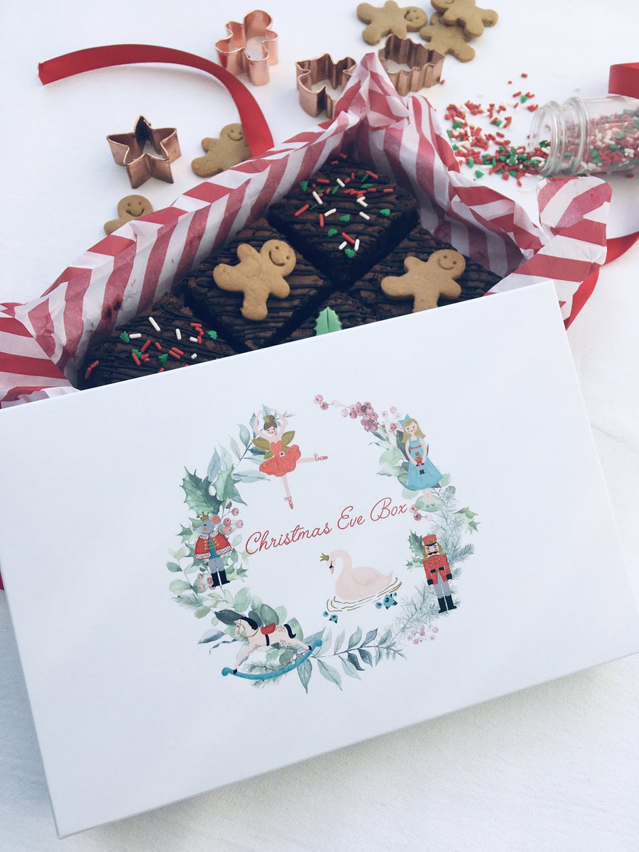 LocalCakeMaker's tweet image. Christmas is not far!! I know, but we need something to look forward to... 
Christmas Eve Brownie boxes to cheer you up.