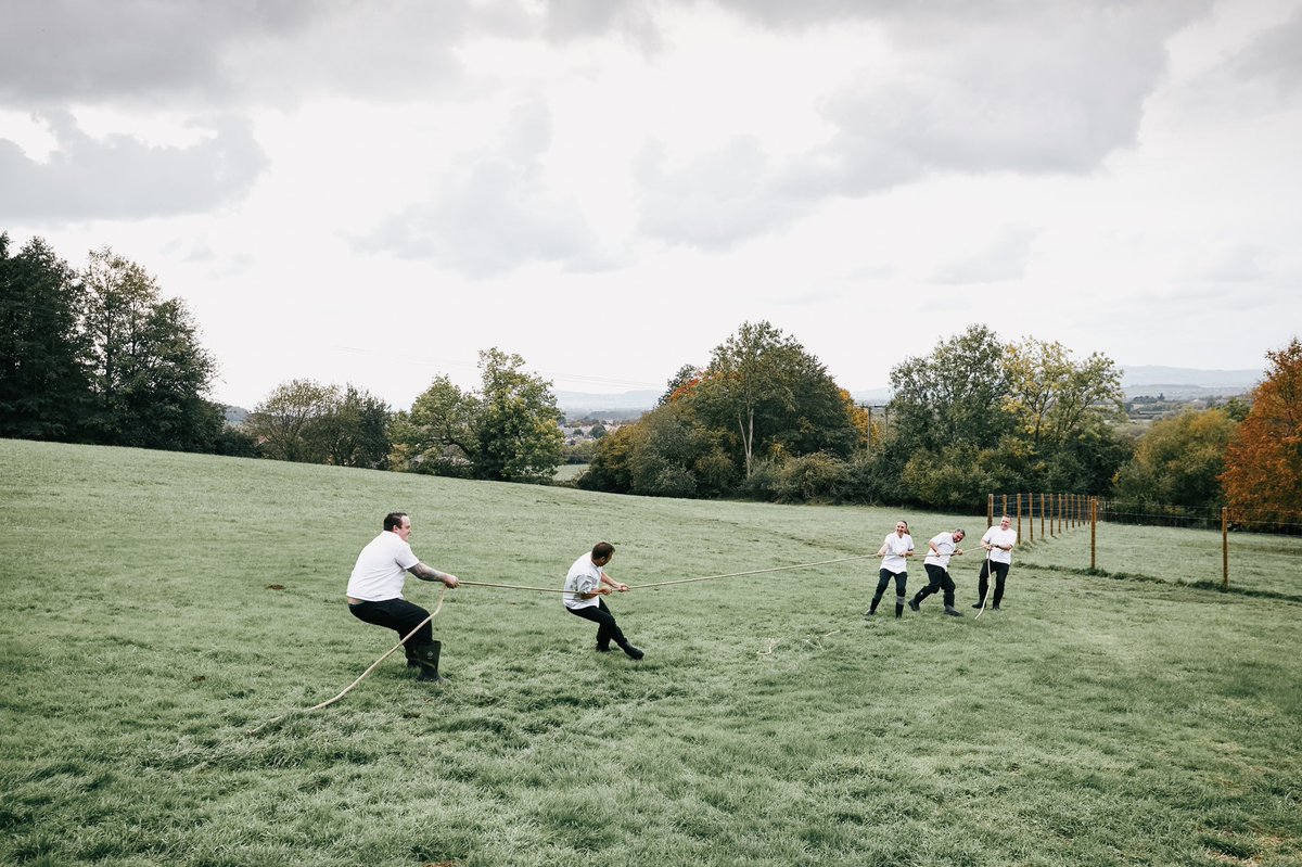 💪🏽 Pulling together 💪🏽

2020 has sure been an up-hill struggle for many of us (particularly for <a href="/ChefBurge/">Martin Burge</a> 😂) and as we’re now in Lockdown (take two). We’re pulling together to cook up new ideas and experiences. 

Stay safe, and keep in touch. 

The Dormy gang x