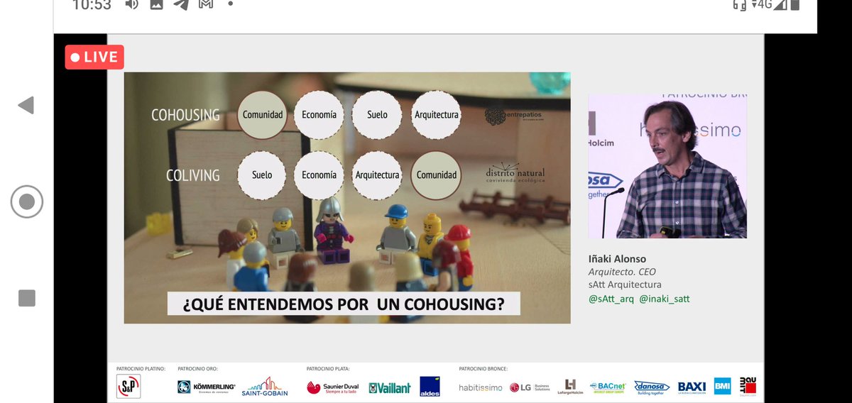 GTragopoulos's tweet photo. @inaki_satt explica un concepto innovador, un concepto del futuro y del ahora. El edificio #entrepatios. El primer #cohousing ecológico.
@sAtt_arq @ecom @inaki_satt https://t.co/Lrqrvnzzx5