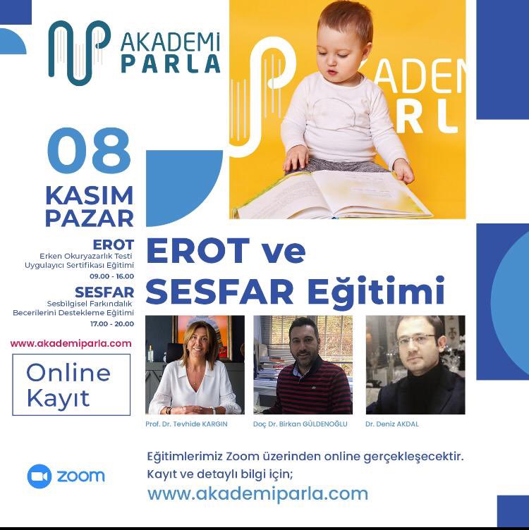 İleri dönem okuma becerilerinin en iyi yordayıcılarından olan erken okuryazarlık becerilerinin tanınması, önemi, değerlendirilmesi ve müdahale  süreçlerine ilişkin bilgi edinilebilecek çok önemli bir çalıştay