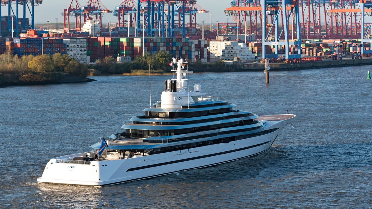 Oceanco's superyacht KAOS, ex JUBILEE, has been redelivered following a full-scale refit at the Lurssen Blohm + Voss facilities: Take a closer look at the changes that have been made: bit.ly/3k0Ftbq